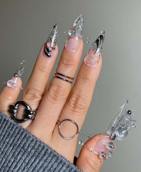 nail trends 2026 glass nails